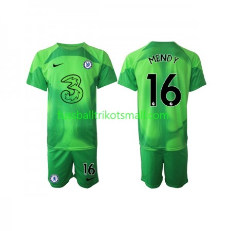 Fußballtrikots Chelsea Edouard Mendy 16 Torwart Kinder 2022-2023 Kurzarm 3rd trikot kaufen